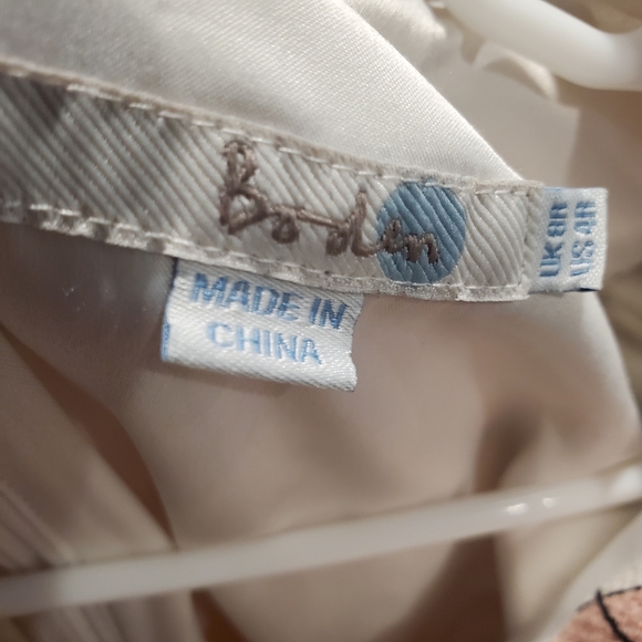 Boden Martha Dress Pink Geometric Size 4 - Picture 4 of 7